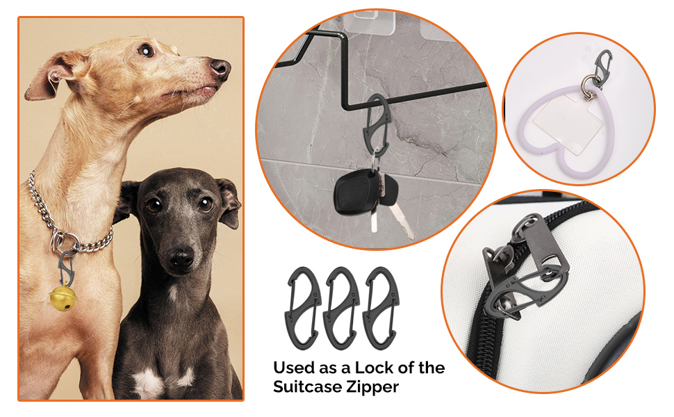 lock wire steel gate stainless zipper backpack bulk belt binder aluminum keyring rope micro holder