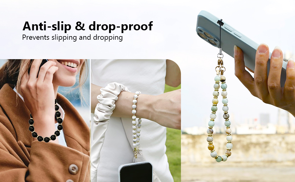 Beaded Phone Wrist Strap