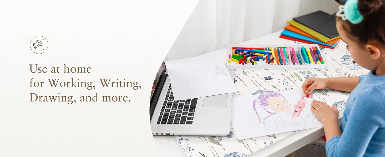 Use at home for working, writing, drawing and more.