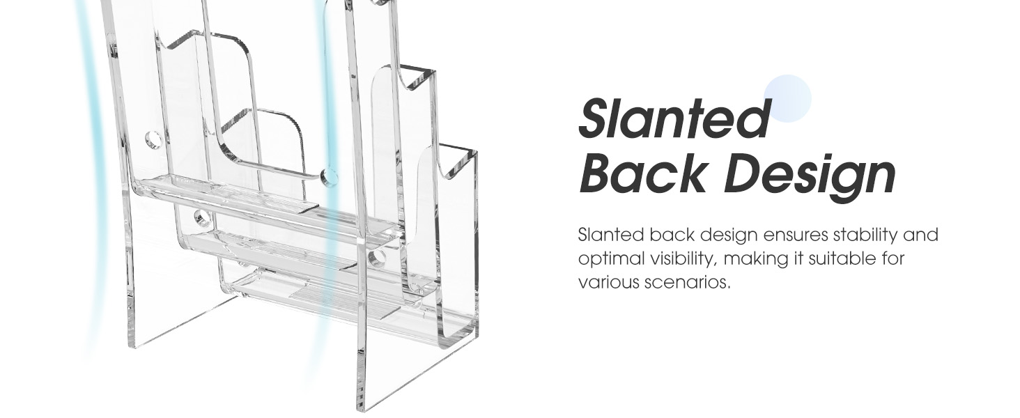 SLANTED BACK 