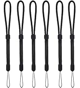 YOUOWO Wrist Lanyards adjustable length 6 pcs small Strap Wrist Short Lanyard for Keys Phone Case...