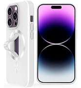 AUROX for iPhone 14 Pro Max Case with Invisible Stand [Compatible with MagSafe] Military-Grade Pr...