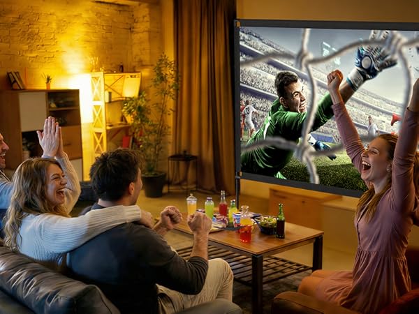 outdoor projector screen