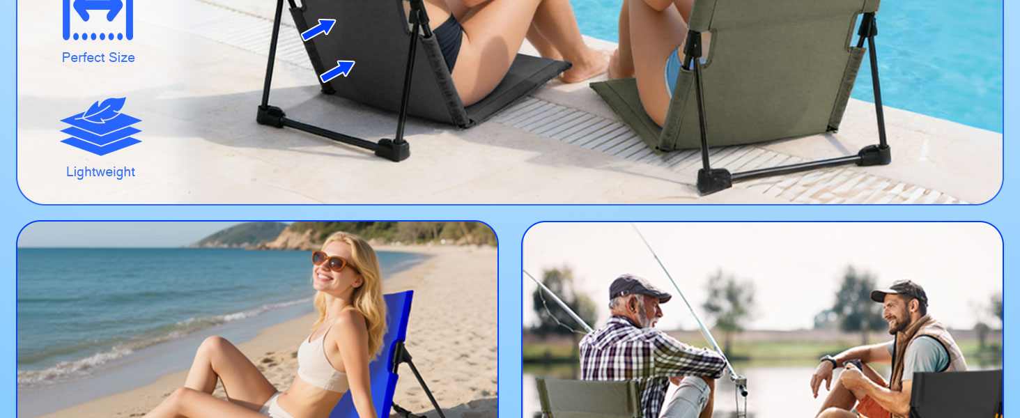 beach chairs