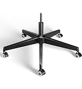 Sytopia Office Chair Base Replacement Bundles, Heavy Duty 352LBs, Reinforced to Repair Swivel Gam...