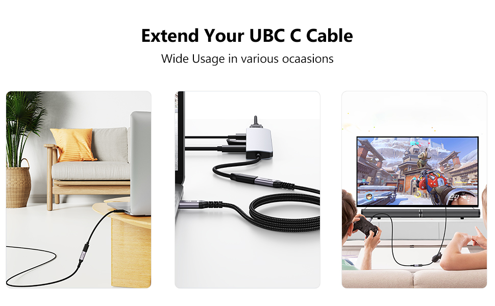 usb type c extension cable