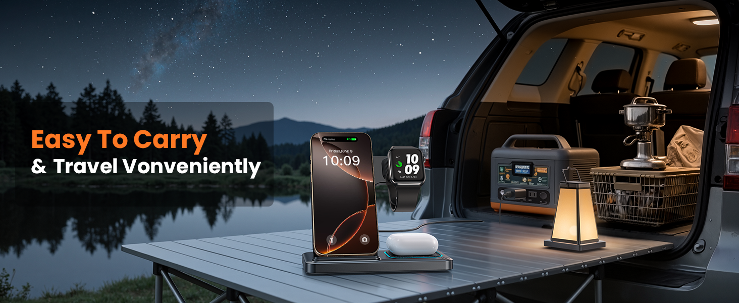 iphone charging station