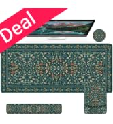 iCasso Mouse Pad with Wrist Rest,Large Desk Mat Set,Ergonomic Keyboard Pad with Wrist Support,Non...