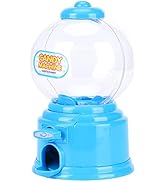 Plastic Mini Gumballs Dispenser, Portable Children Candy Machine Mini Money Deposit Box Kids Kind...