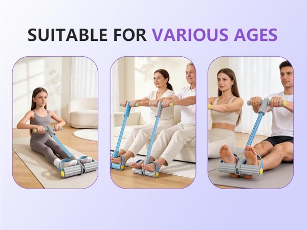 Upgraded Pedal Resistance Band with Handle