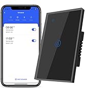 YIFAN Smart Switch, Indoor 40A 8000W Heavy Duty Switch, WiFi Pool Switch with Timer Voice Control...