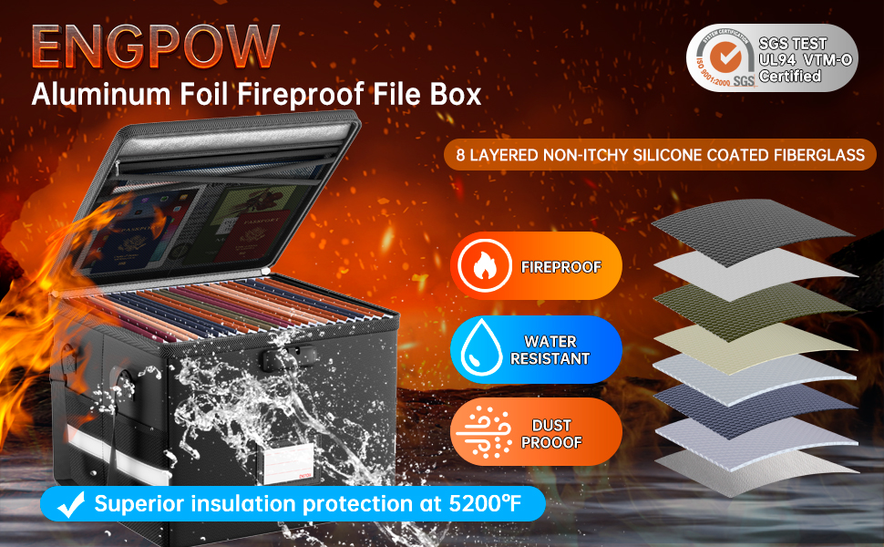 fireproof document box