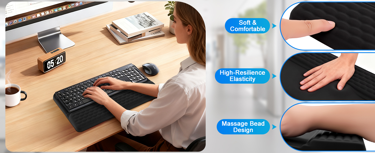 Wrist Rest with Keyboard Stand