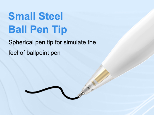 small steel ball pen tip