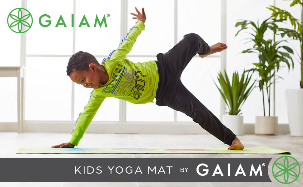 Gaiam Yoga Mat - 3mm Kids