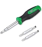 SK 6-in-1 Screwdriver, All in One Multi-bit, Magnetic, S2 Steel, SureGrip Handle