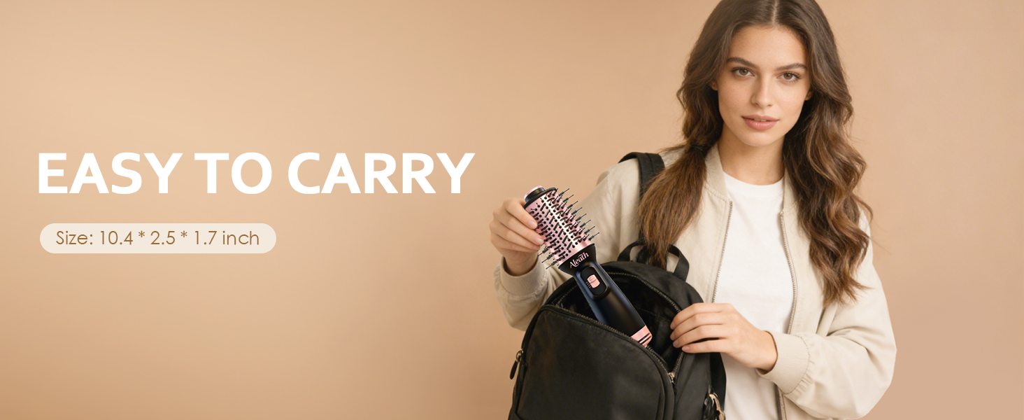 Hair Blow Dryer Brush for Travel