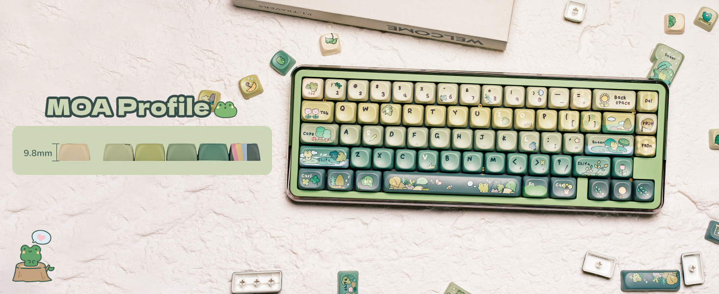 Froggy Keycaps