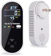 KH Alert Plug in Carbon Monoxide and Natural Gas Detector, Combination Gas &amp; Carbon Monoxide Dete...