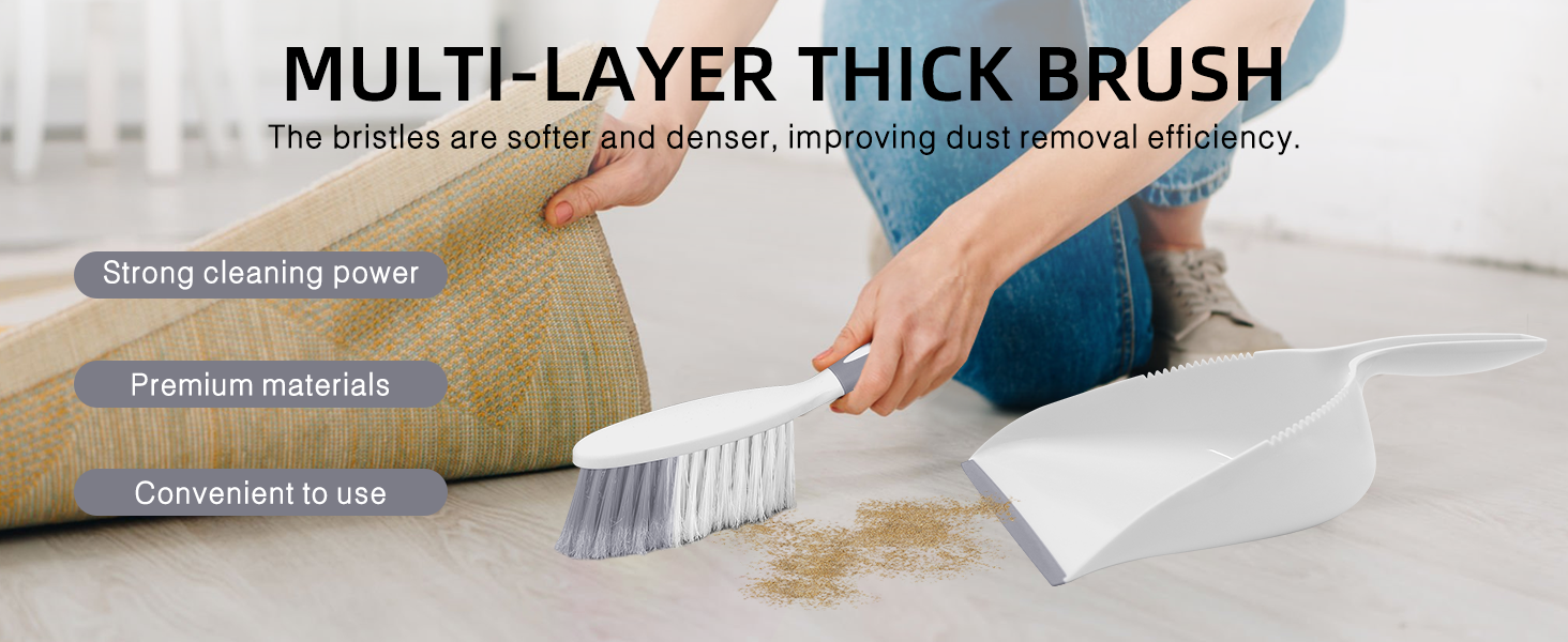 Dust Pan and Brush Set