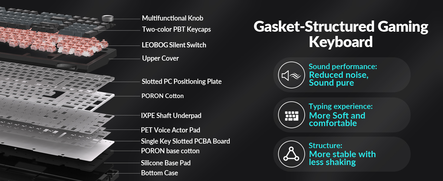 KI99 silent keyboard,quiet keyboard