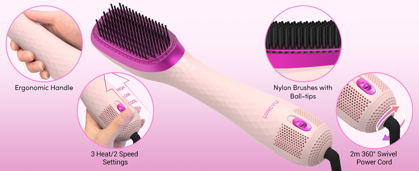 hair dryer brush