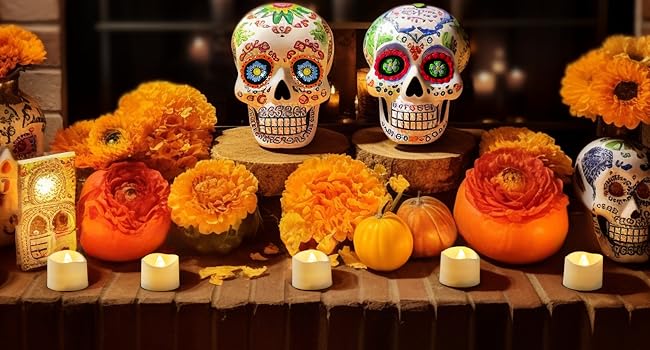 halloween tea lights