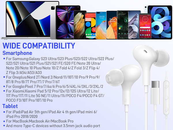 usb c headphones