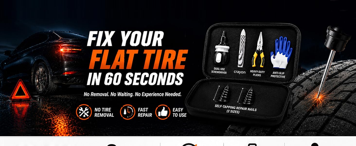  Tire Plug Kit
