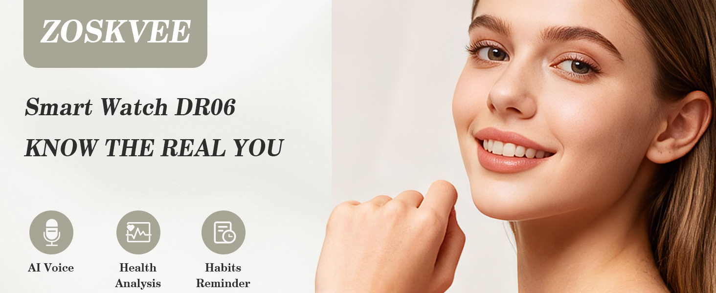 ZOSKVEE DR06 Smart Watch