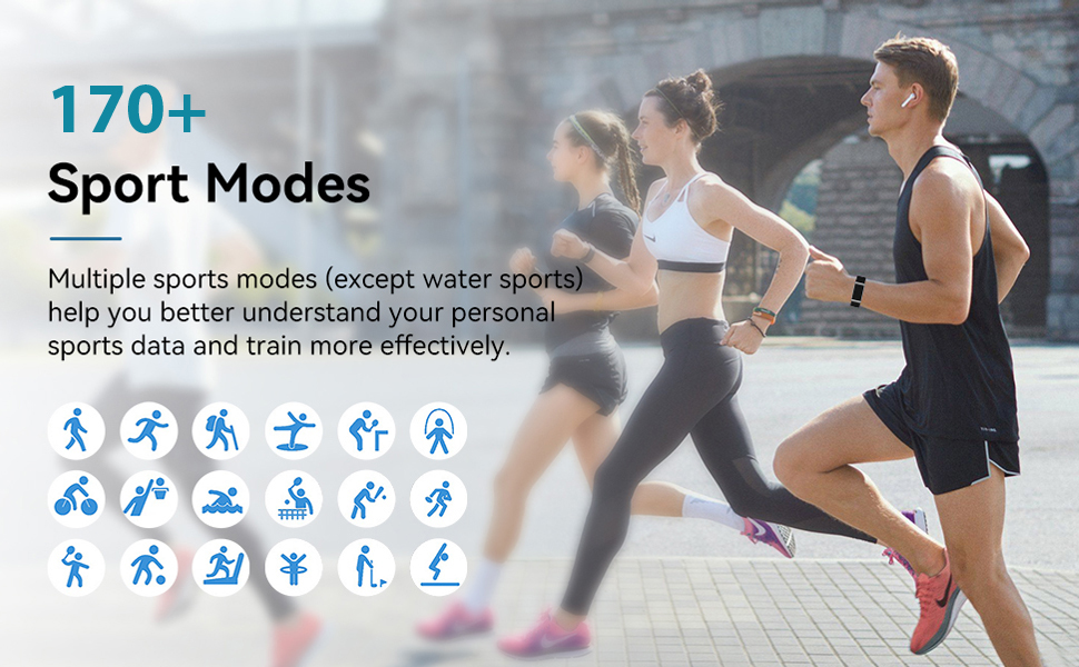 multiple sport modes tracking