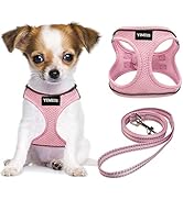 YIMEIS Dog Harness and Leash Set, No Pull Soft Mesh Pet Harness, Reflective Adjustable Puppy Vest...