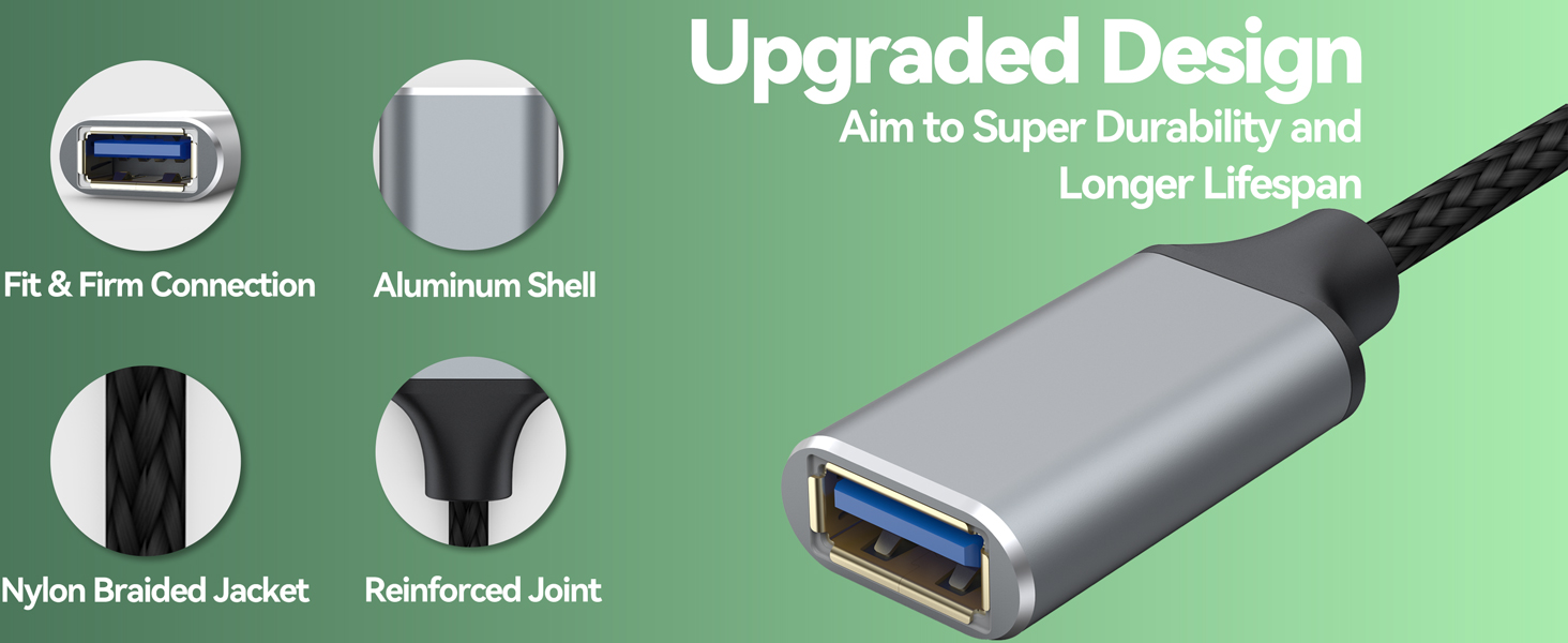 male to female usb cable