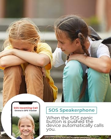 Seculife GPS Kids Tracker SOS Speakerphone