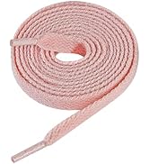 CCSOFTIME 3 Pairs Flat Shoe Laces for Sneakers,Shoelaces for Air Force 1,Boot Strings for Women M...
