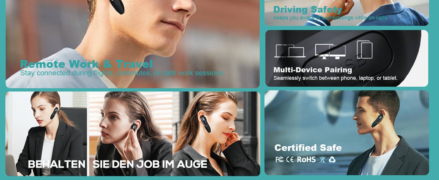 bluetooth headset earpiece