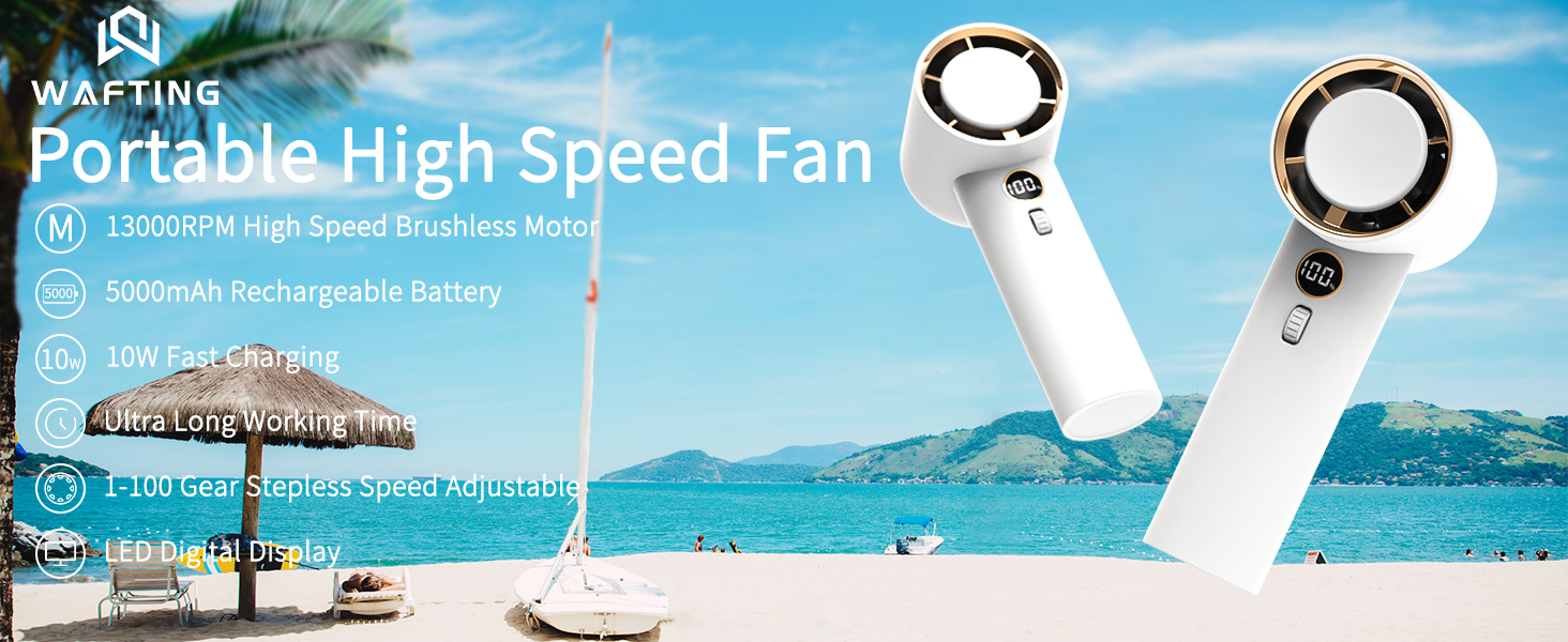 portable fan hand fan