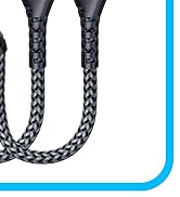 USB-A to Lightning Cable 1FT, 2Pack [MFi Certified] USB to Lightning Cable for Car, Short iPhone ...