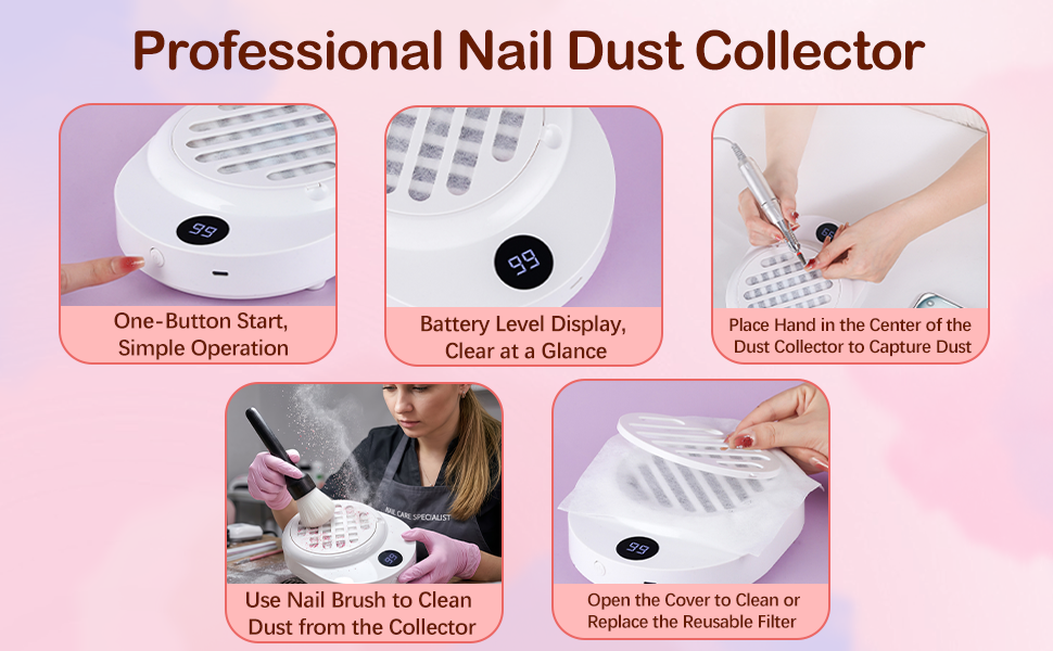 Nail Dust Collector