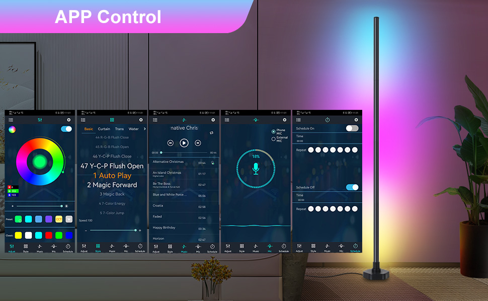 corner lamp for bedroom