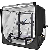 Longer 3D Printer Constant Temperature Enclosure Fireproof and Dustproof 3D Printer Tent, Folding...