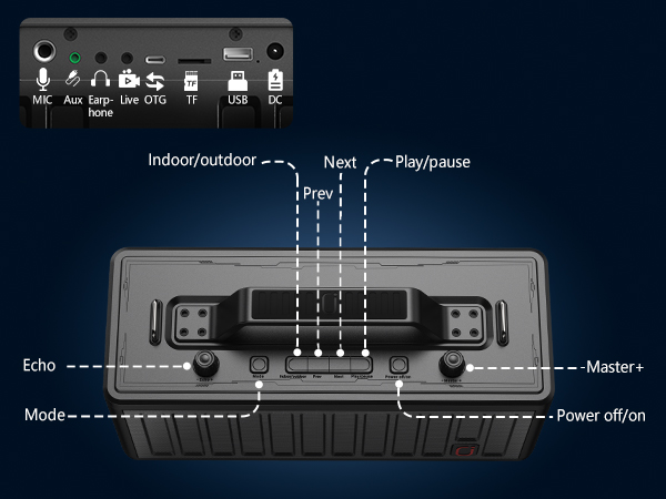 bluetooth speaker with microphone