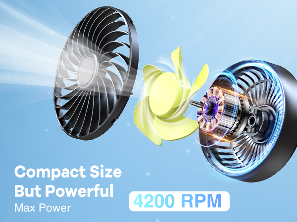 quiet fan for car