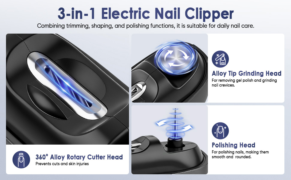 Electric Nail Clippers for Seniors