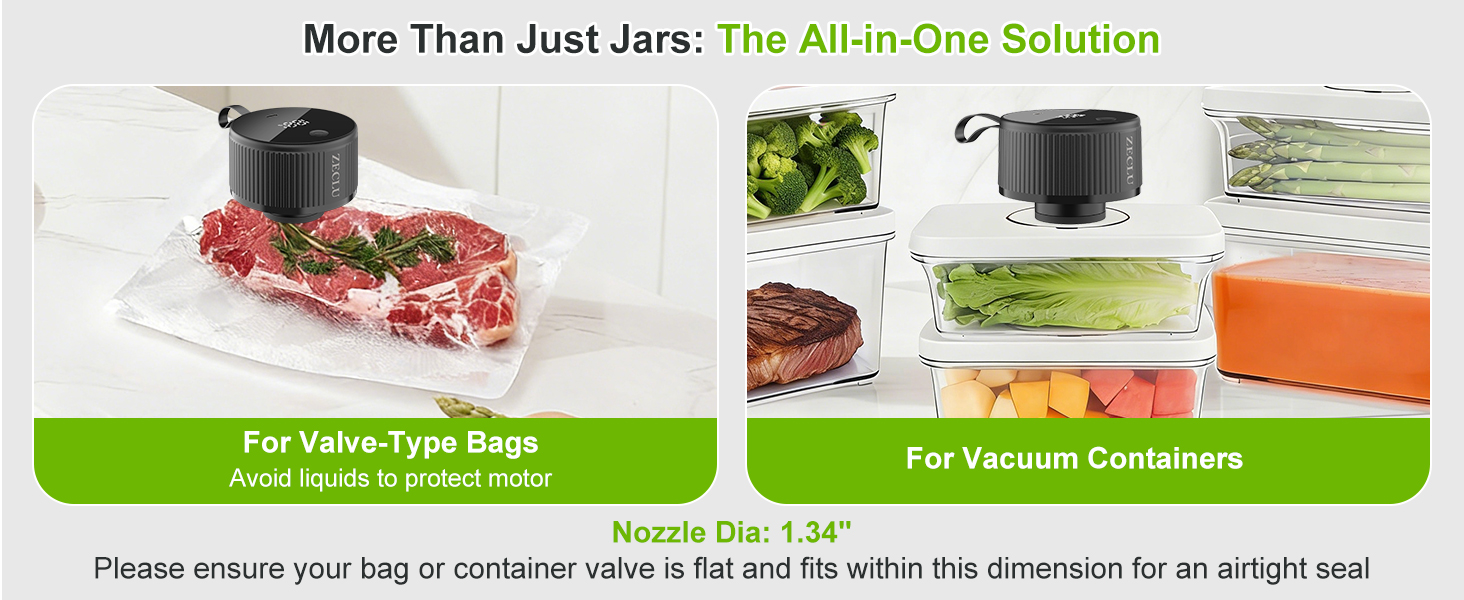 Electric Mason Jar Vacuum Sealer Kit