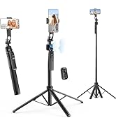 Rollei Easy Creator Quadpod Auto Face Tracking Selfie Stick Tripod 360 Rotation 38~163cm Adjustab...