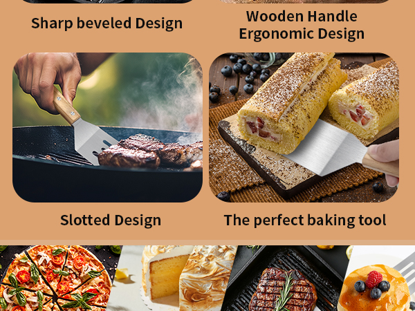 Stainless Steel Spatula Set