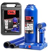 DNA MOTORING 4 tons / 8818.5 lbs Lifting Automotive Welded Hydraulic Bottle Jack for Repair Vehic...