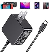 45W USB C Charger for Nintendo Switch, 6 FT USB C Cable Type C Charger Fast Charging USB Type C C...