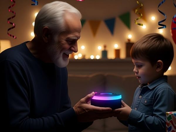 Bluetooth Portable Shower Speaker with Led Light